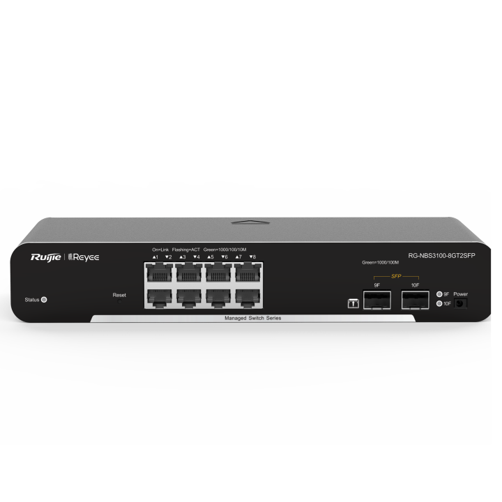 REYEE RG-NBS3100-8GT2SFP Управляемый гигабитный коммутатор