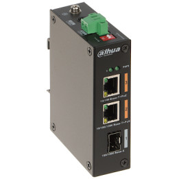 ПЕРЕКЛЮЧАТЕЛЬ POE PFS3103-1GT1ET-60-V2 2 ПОДКЛЮЧЕНИЯ SFP DAHUA