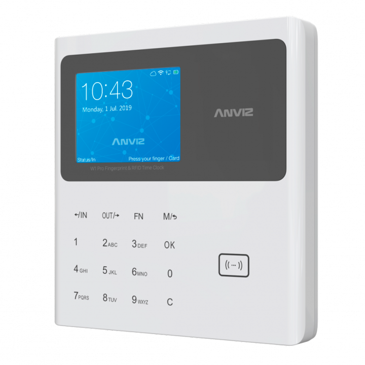ANVIZ W1C-PRO Tuvuma lasītājs – RFID piekļuves kontrole