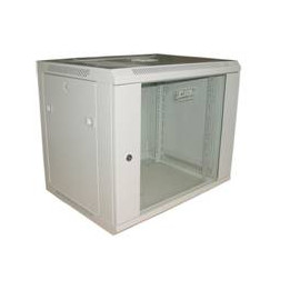 Настенный сетевой шкаф CATlink CL-W19-9U-450, 19", 9U, 600x450mm RAL7035