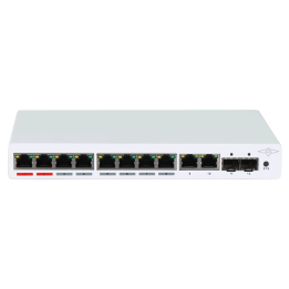 X-SECURITY XS-SW1208HIPOE-MGF-110 Управляемый PoE+ коммутатор 8 портов 110 Вт