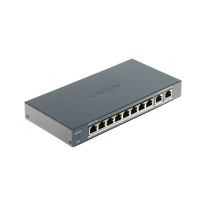ПЕРЕКЛЮЧАТЕЛЬ POE DS-3E1510P-EI 8 ПОДКЛЮЧЕНИЕ Hikvision