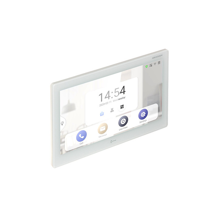 Hikvision DS-KH9510-WTE1(B) 10.1" viedsienas panelis ar Wi-Fi/PoE skārienekrānu