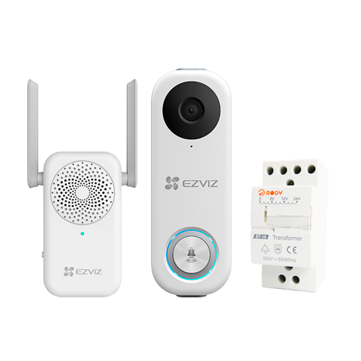 EZVIZ EZ-CS-DB1C-KIT Wi-Fi video durvju zvans 1080p