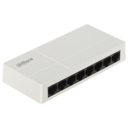 Коммутатор не управляемый Gigabit на 8 портов Dahua PFS3008-8GT-L-V2