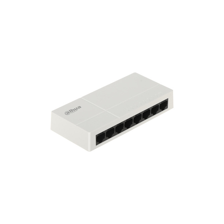 Коммутатор не управляемый Gigabit на 8 портов Dahua PFS3008-8GT-L-V2