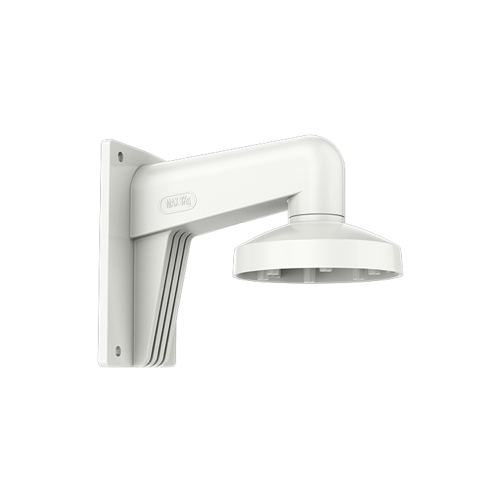 Hikvision DS-1273ZJ-130 sienas stiprinājums drošības kamerām, balts alumīnijs, 4 kg