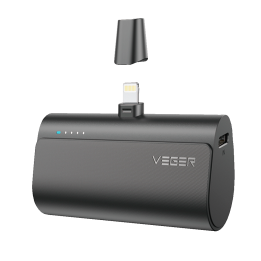 VEGER VG-W0556P 5000mAh barošanas bloks melns