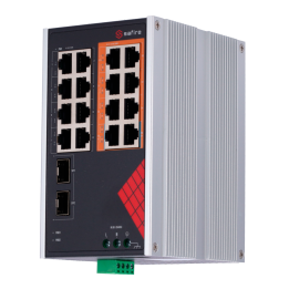 SAFIRE SF-SWI1808HIPOE-GF-AC-130-DIN 11-портовый PoE+ коммутатор