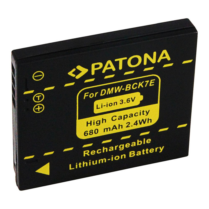 Аккумулятор Panasonic DMW-BCK7E 680 мАч литий-ионный