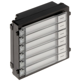 Hikvision DS-KD-KK KD8 Series Pro Modulāra durvju stacija ar IP65, TCP/IP, padziļinātu montāžu