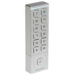 Hikvision DS-K1T809MX RFID piekļuves kontroles terminālis, IP65, autonoms lasītājs un kontrolieris