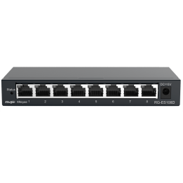 REYEE RG-ES108D 5-портовый PoE коммутатор 100Mbps