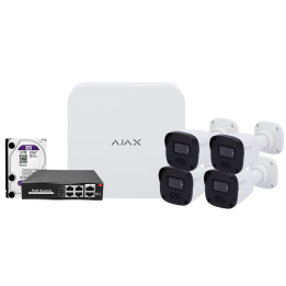 MARCA BLANCA AJ-NVRKIT108B-2 2MP Wi-Fi пулевая камера
