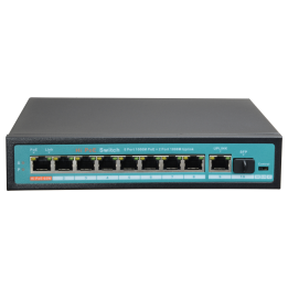 MARCA BLANCA SW1008-GF-120-HIPOE 5-портовый PoE+ коммутатор