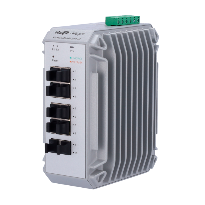 REYEE RG-NIS3100-8GT2SFP-HP 8-портовый PoE+ управляемый коммутатор