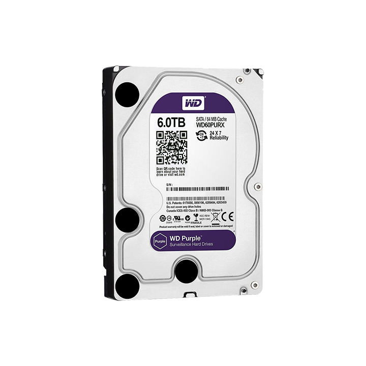 Western Digital HD6TB 6TB novērošanas HDD