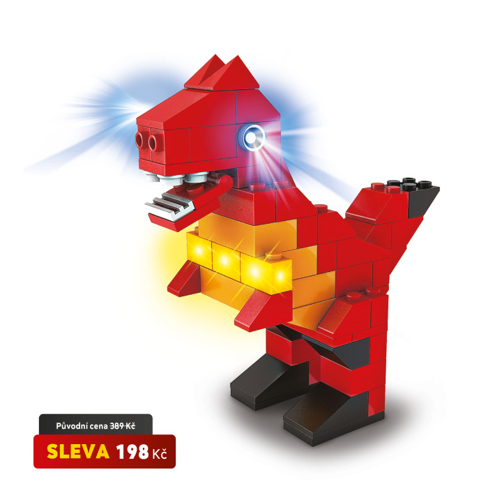 LIGHT STAX HYBRID Рычащий динозавр