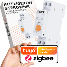 Контроллер OXT Измеритель температуры 63A 19 мм 1P DIN ZigBee TUYA