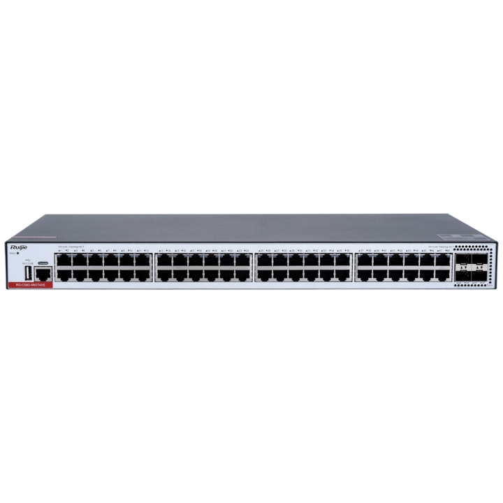 RUIJIE RG-CS83-48GT4XS управляемый PoE коммутатор 48 портов