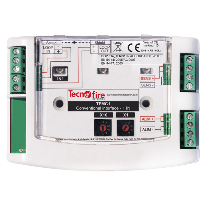 TECNOFIRE TF-TFMC1 Пожарный Извещатель – Дым и Тепло