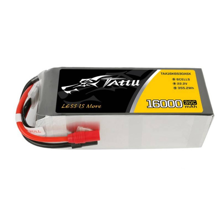 Akumulators Tattu 16000mAh 22,2V 30C 6S1P LiPo AS150+XT150