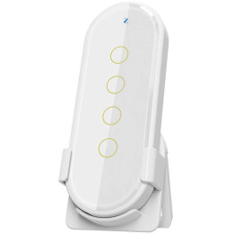 Touch tālvadības pults 4 kanāli 12 ainas balts ZigBee TUYA