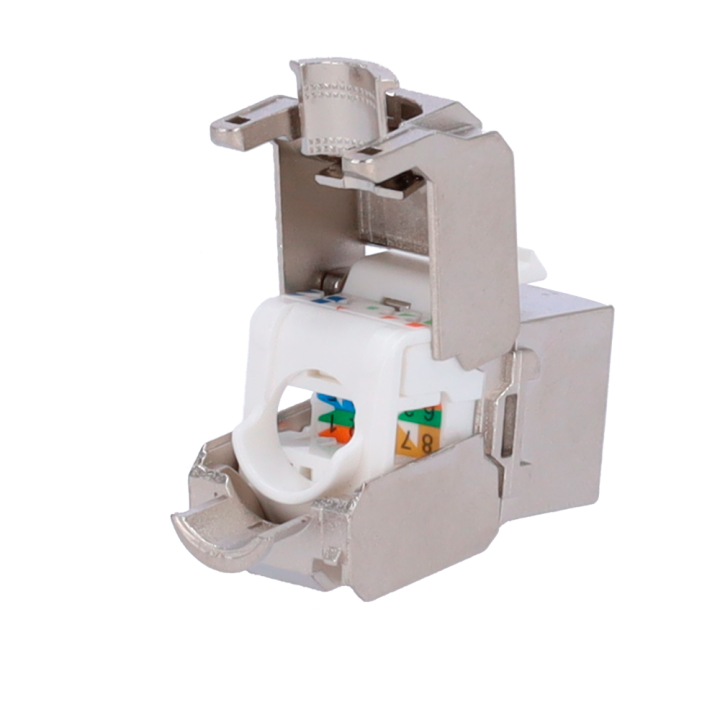 MARCA BLANCA KS6A-FTP-TL180 Cat6a RJ45 FTP коннектор