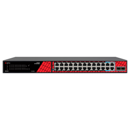 SAFIRE SF-SW2824HIPOE-MF-300 21-портовый PoE-коммутатор 300W