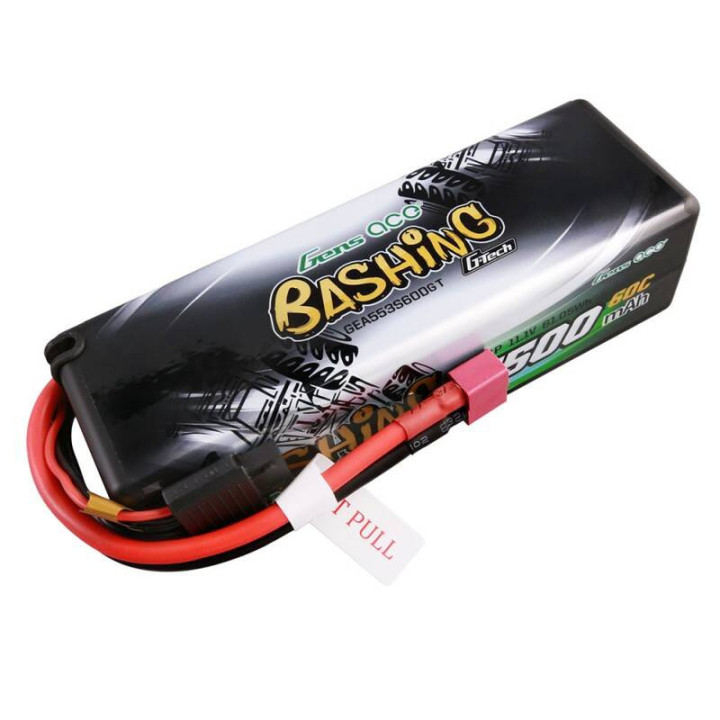 Gens ace G-Tech 5500mAh 11.1V 3S1P 60C HardCase 15# auto akumulators