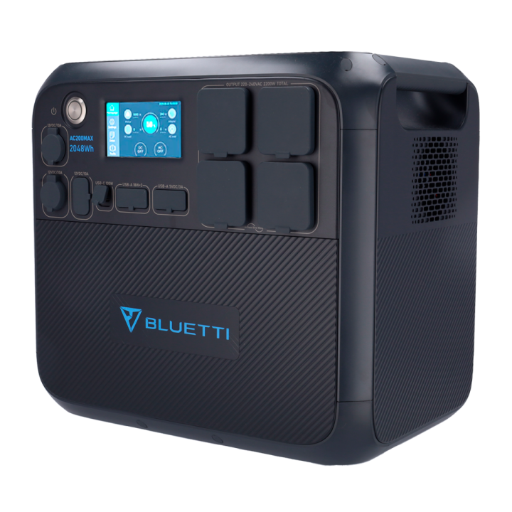 BLUETTI BL-AC200MAX 2048Wh pārnēsājama elektrostacija