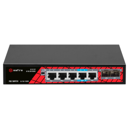 SAFIRE SF-SW0704HIPOE-GMF-65 5-портовый Gigabit PoE коммутатор