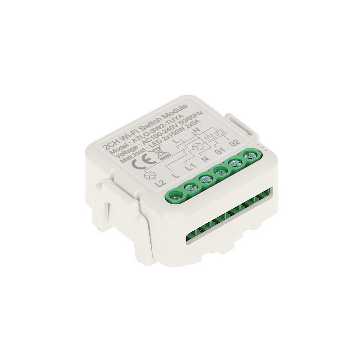 ATLO-SW2-TUYA Viedais LED lentes kontrolieris Wi-Fi
