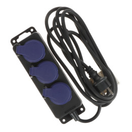 ORNO OR-AE-13295/3M 3 kontaktligzdu bloks 3m IP44