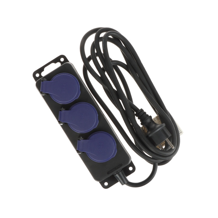 ORNO OR-AE-13295/3M 3 kontaktligzdu bloks 3m IP44