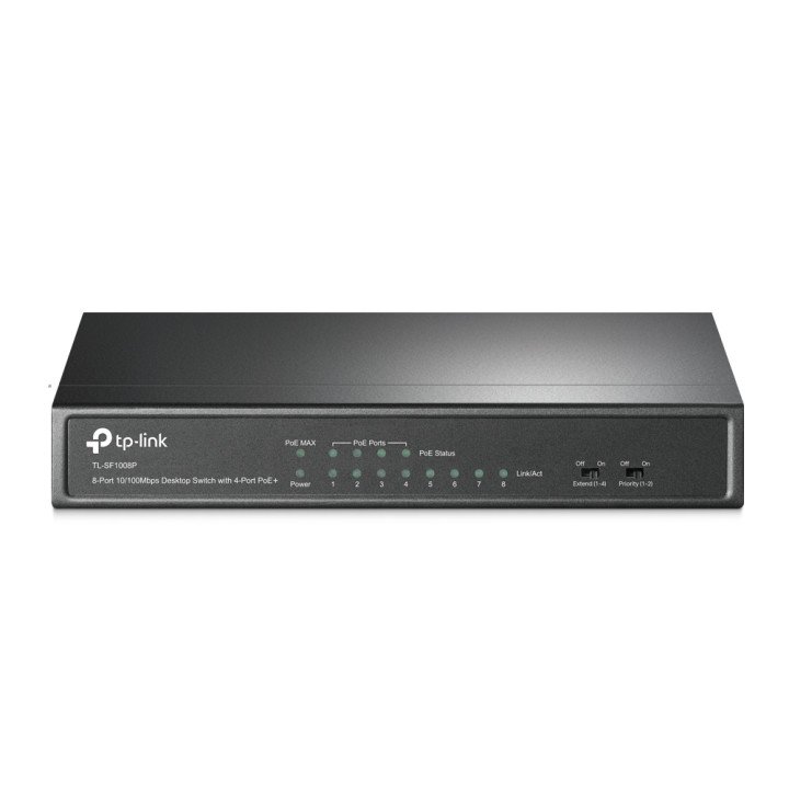 TP-Link TL-SF1008P 8 portu PoE slēdzis 10/100