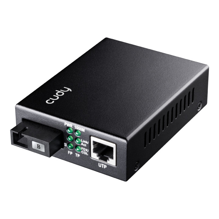 Cudy MC100GSB-40B Gigabit медиаконвертер SC