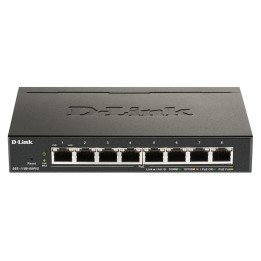 D-Link DGS-1100-08PV2/E 8-портовый PoE коммутатор 64W