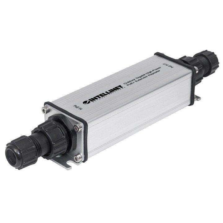 Intellinet 561211 āra PoE+ pagarinātājs Gigabit IP65
