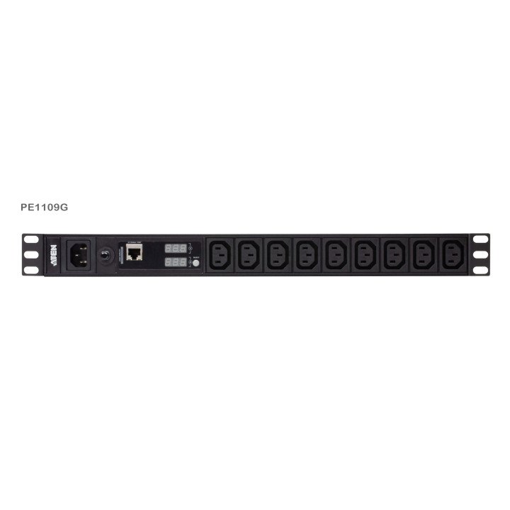 ATEN PE1109G-AT-G 1U PDU 10A 9 IEC C13