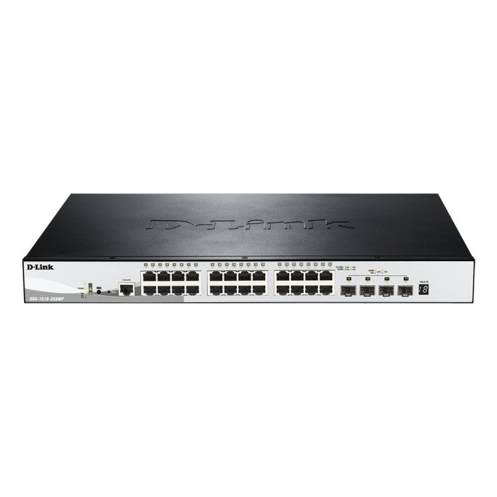D-Link DGS-1510-28XMP/E 28 portu PoE+ slēdzis