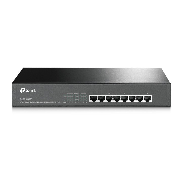 TP-Link TL-SG1008MP 8 portu PoE+ slēdzis 120W