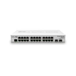MikroTik CRS326-24G-2S+IN pārvaldīts PoE slēdzis 24 porti