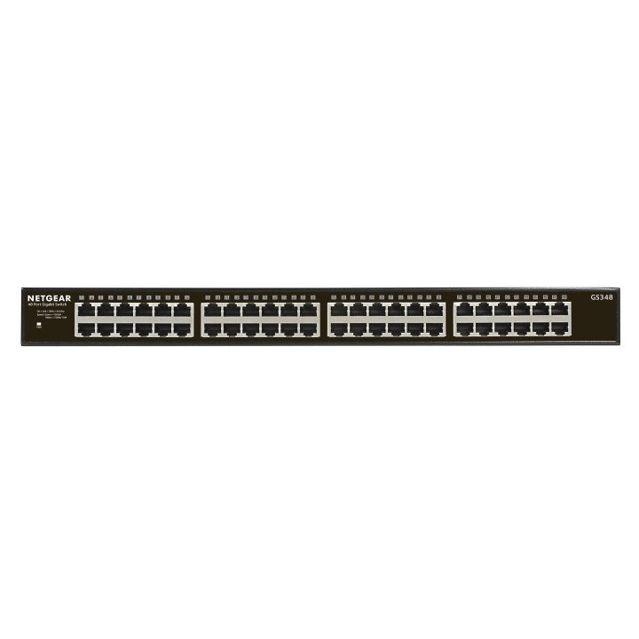 Netgear GS348-100EUS 48-портовый гигабитный неуправляемый коммутатор