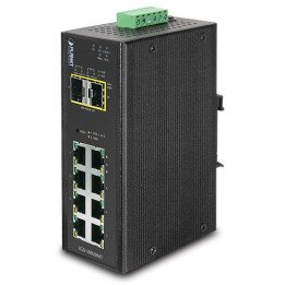 PLANET IGS-10020MT Промышленный коммутатор 8+2 SFP