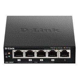 D-Link DGS-1005P/E PoE+ коммутатор 5 портов 60W