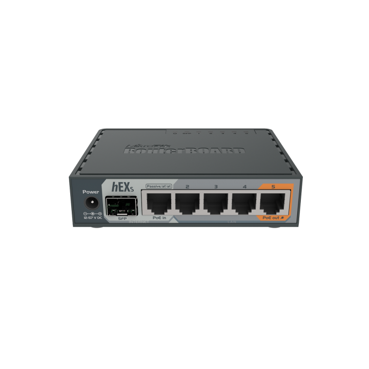 MikroTik RB760IGS hEX S Gigabit маршрутизатор PoE