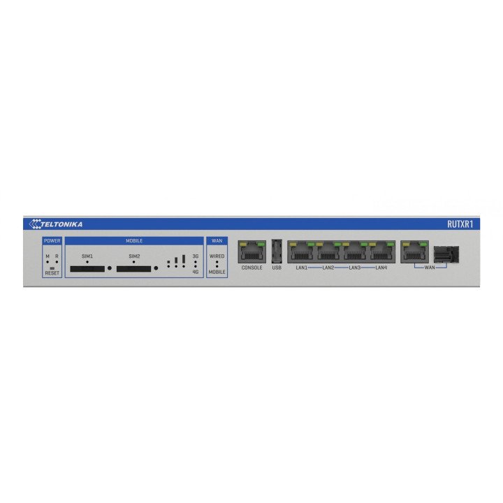 Teltonika RUTXR1 Rack-Mountable LTE маршрутизатор
