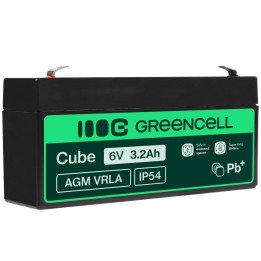 Green Cell AGM14 6V 3,2Ah VRLA akumulators