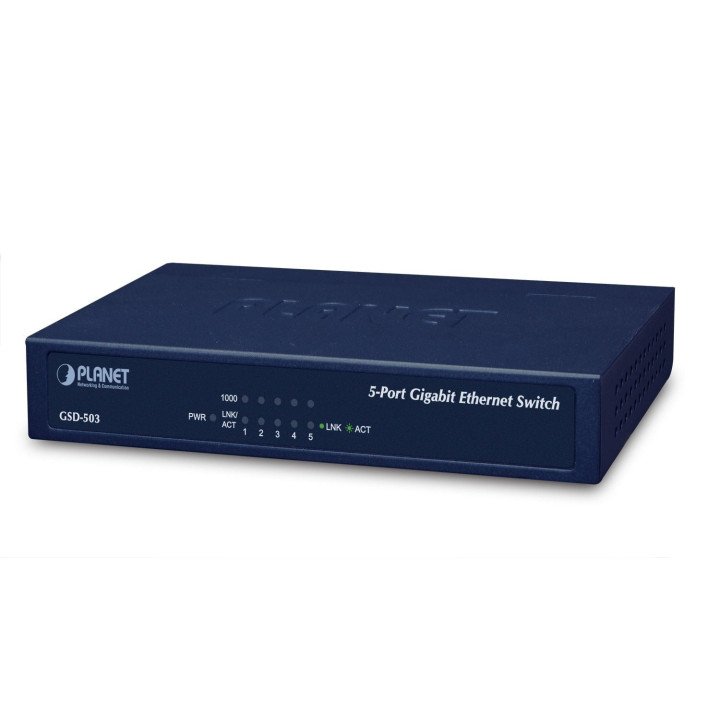 PLANET GSD-503 5-портовый гигабитный коммутатор